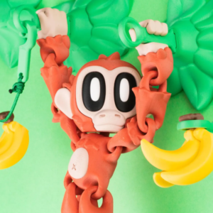 Blob Monkey - Articulated Toy