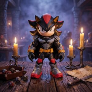 Home Shadow the Hedgehog Batman Fusion Figurine