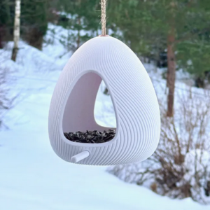 Modern Raindrop Bird Feeder