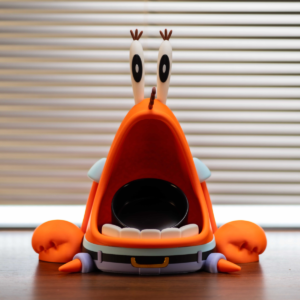 Home Mr Krabs pet bowl organizer