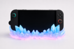 Rainbow Glow Crystal Dock Cover – Nintendo Switch 2