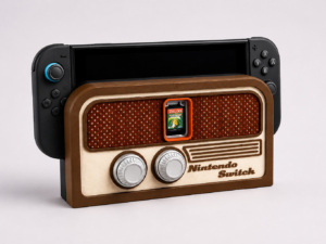 vintage radio switch dock