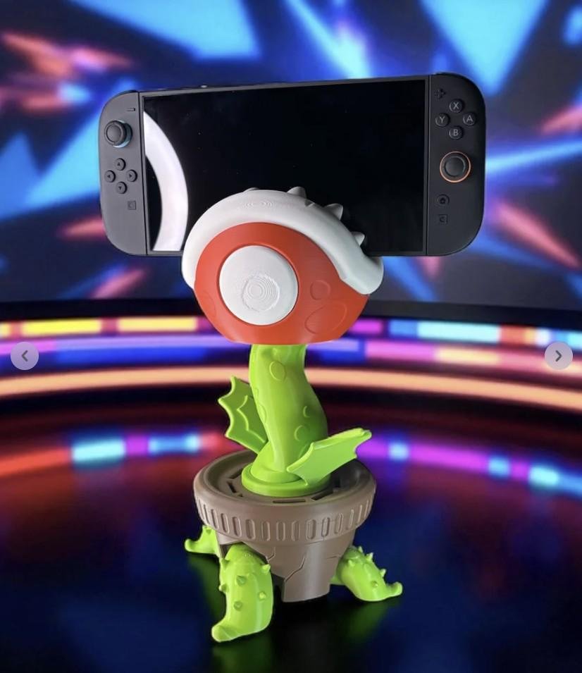 Piranha Plant Console Stand – Nintendo Switch 2 - Image 3