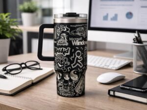 90s Nostalgia 40 oz Engraved Tumbler