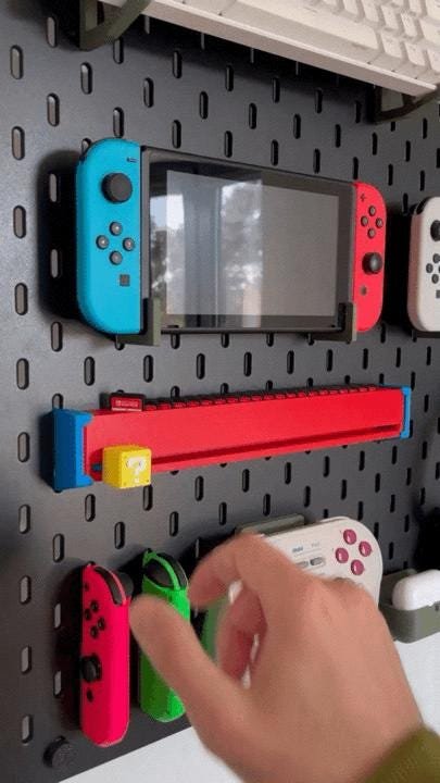 Nintendo Switch Game Organizer for IKEA SKÅDIS - Image 2