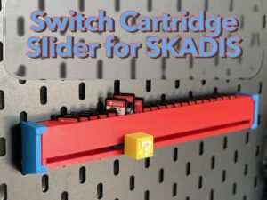 Nintendo Switch Game Organizer for IKEA SKÅDIS