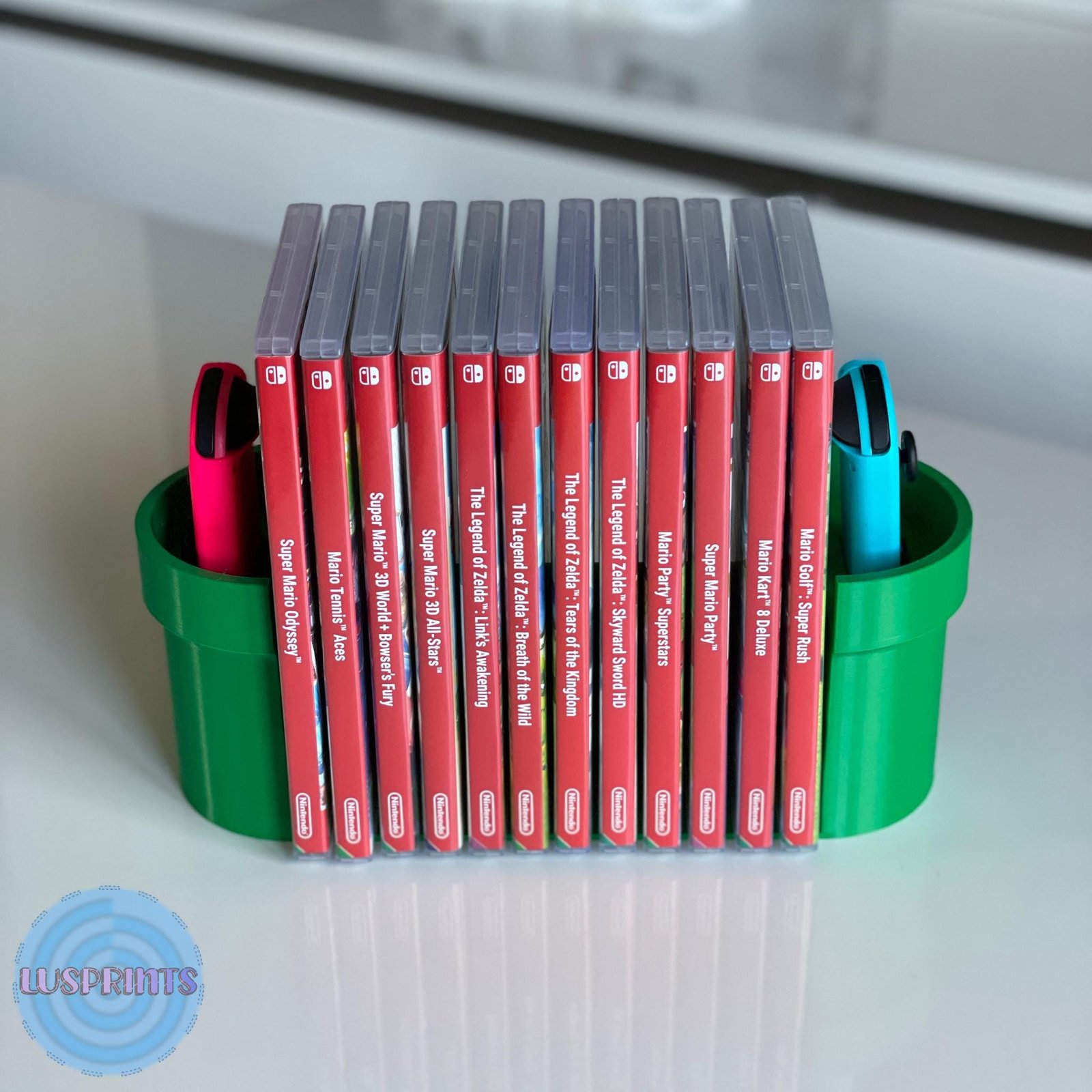 Mario Pipe Switch Game & Joy-Con Holder - Image 3