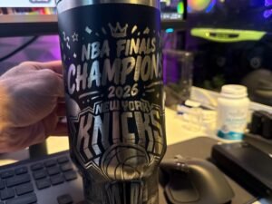 New York Knicks 40 oz Championship Tumbler