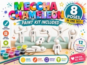 Meccha Chameleon DIY Paint Kit – 8-Pose Set