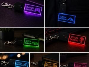 Personalized LED Acrylic Keychain