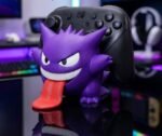 Gengar Controller Holder – Pokémon Gaming Stand for PS5, Xbox, Switch Pro Controller – 3D Printed Gamer Desk Decor – Gif