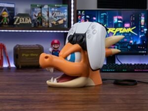 Charizard Controller Stand | Xbox PS5 PC Compatible | Pokemon Desk Organizer | Gamer Gift |  3D Printed Gaming Holder