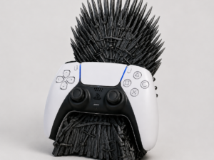 Iron Throne Controller Holder – PS5, Xbox & Switch Pro Stand